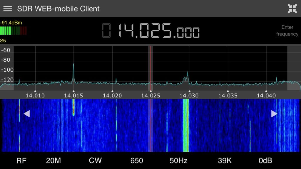 Expert WebSDR Client